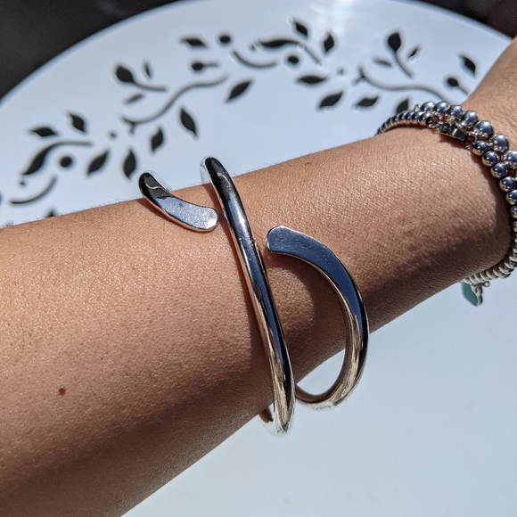 SMYKKESMEDEN DENMARK 1970's Brutalist Bracelet - Picture 7 of 16